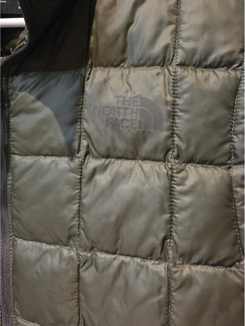 The North Face Men’s ThermoBall Eco Vest Olive Green Medium Insulated